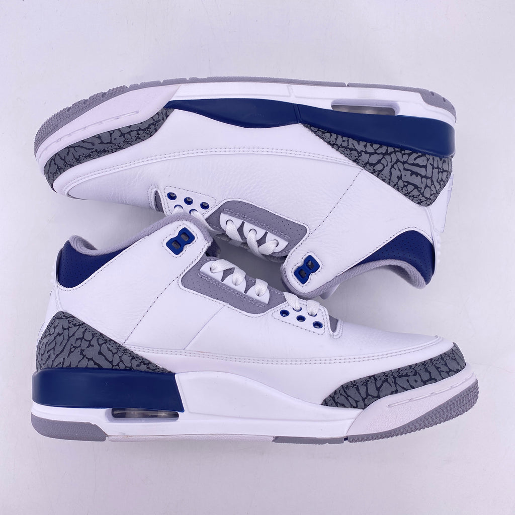 Air Jordan 3 Retro "Midnight Navy" 2023 New Size 8