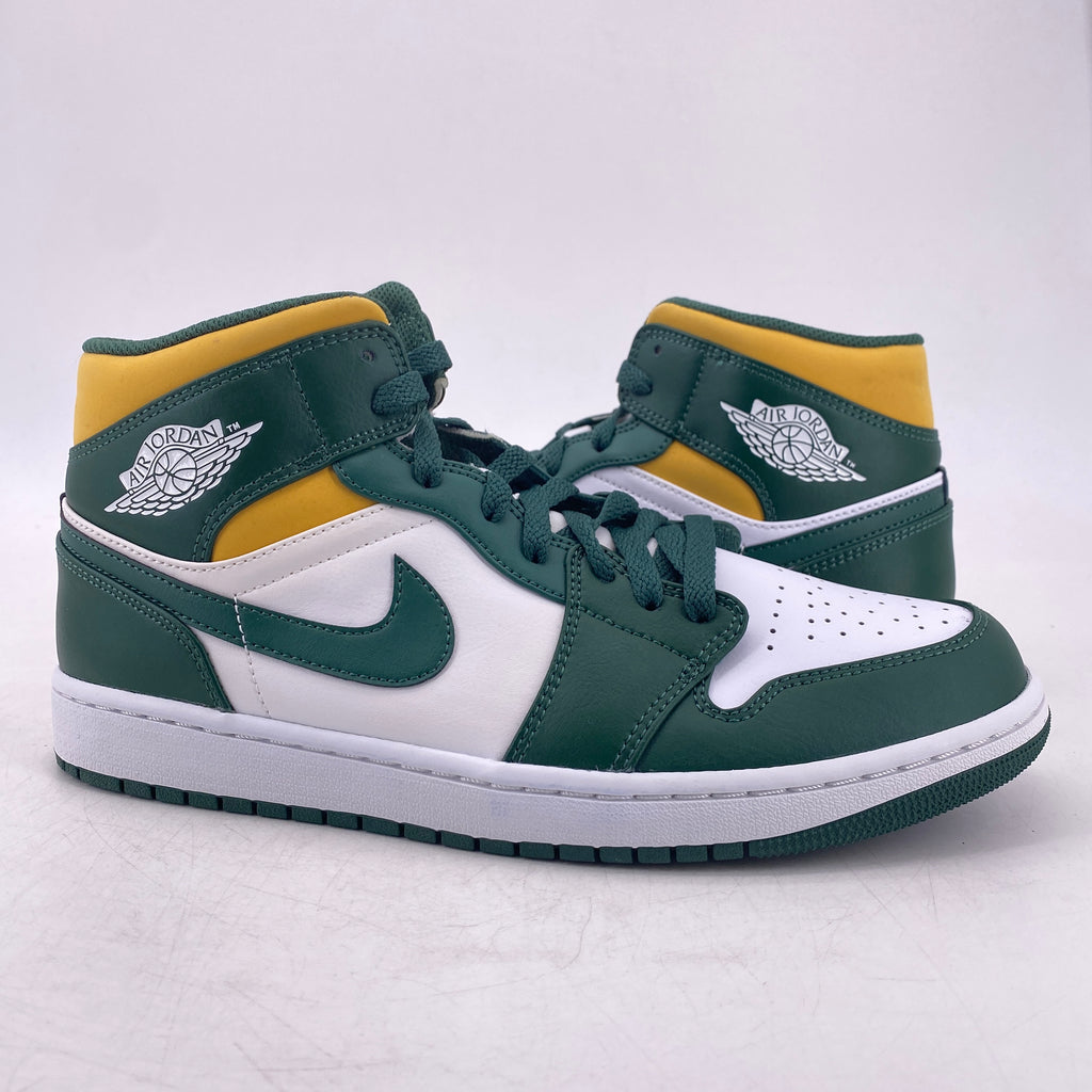 Air Jordan 1 Mid "Sonics" 2021 New Size 10