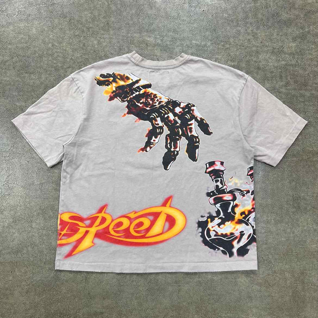 Godspeed T-Shirt "P.Y.P" Grey Used Size M