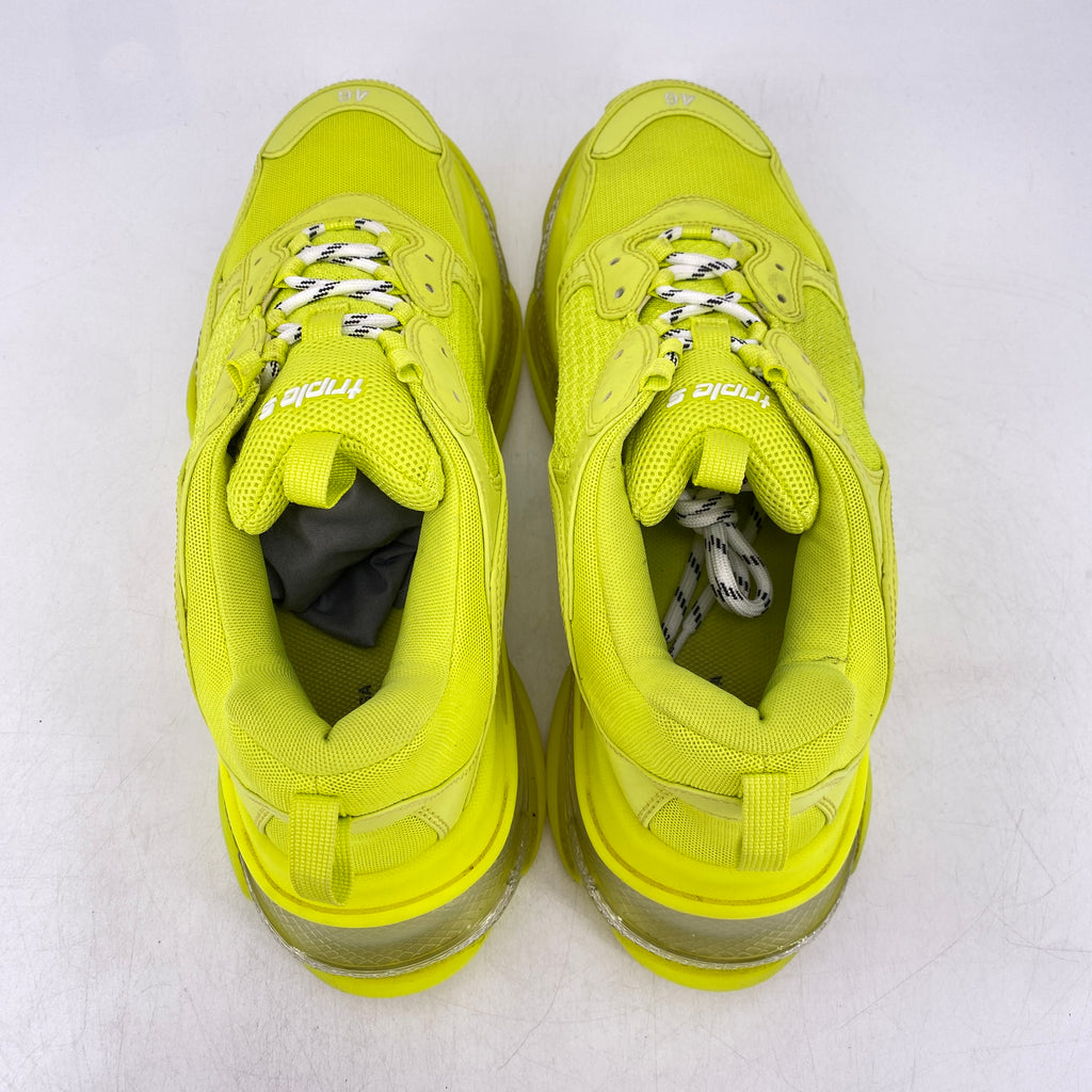 Balenciaga Triple S "Neon"  Used Size 46