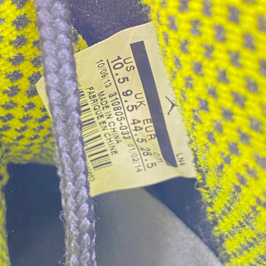 Air Jordan 10 Retro "Venom Green" 2014 Used Size 10.5