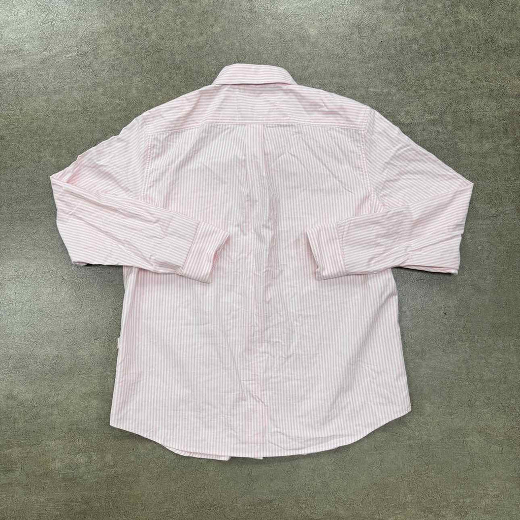 Aime Leon Dore Button Up "STRIPE" Pink New Size XL