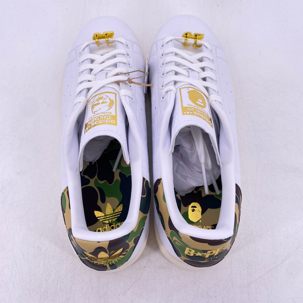Adidas Stan Smith "Bape 30Th Anniversary White" 2023 New Size 11.5