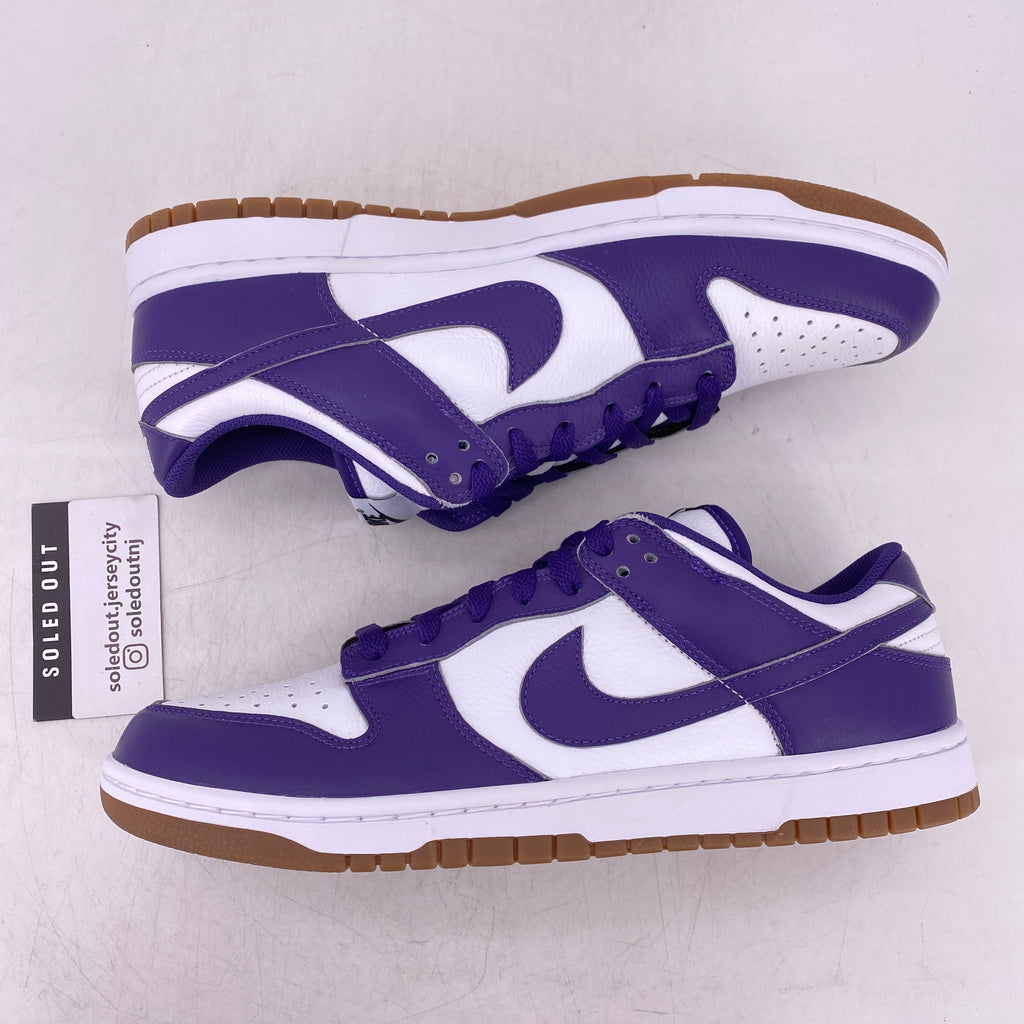Nike Dunk Low "Nike Id Court Purple Gum" 2023 New Size 11.5