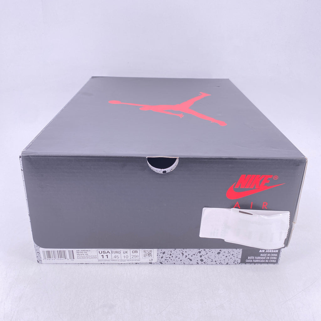Air Jordan 5 Retro "White Metallic" 2026 New Size 11