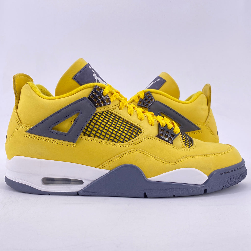 Air Jordan 4 Retro "Lightning" 2021 Used Size 11.5