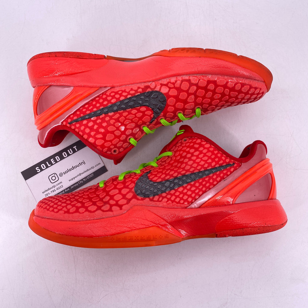 Nike (GS) Kobe 6 Protro "Reverse Grinch" 2023 Used Size 5.5Y