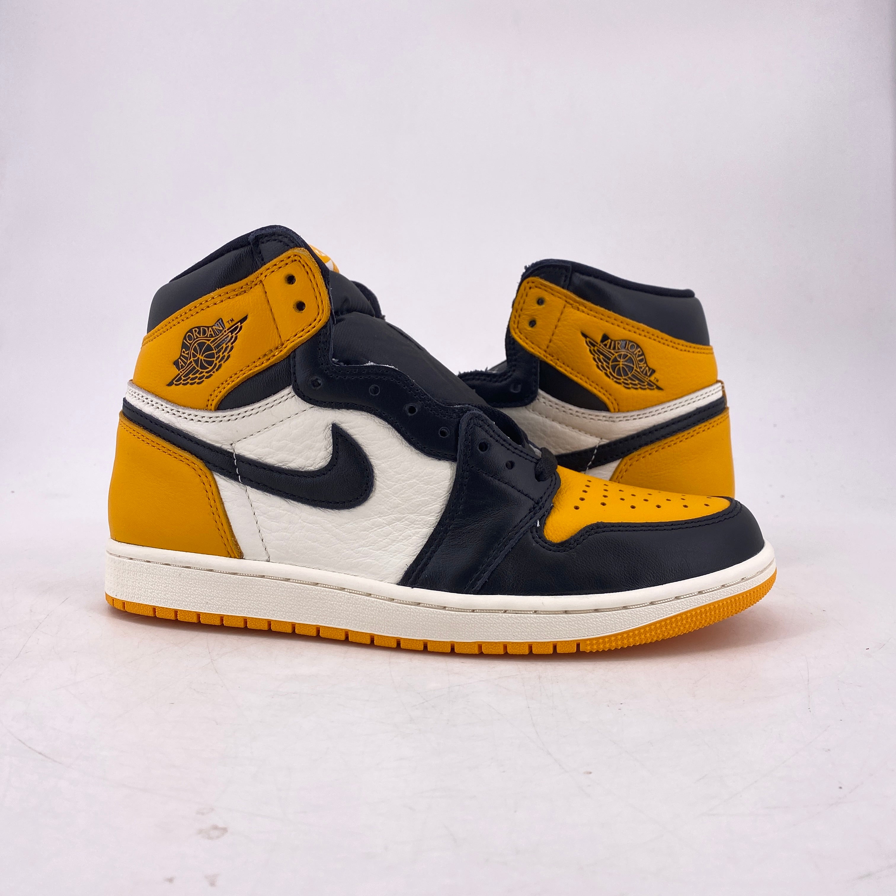 New jordans 2018 yellow and black best sale