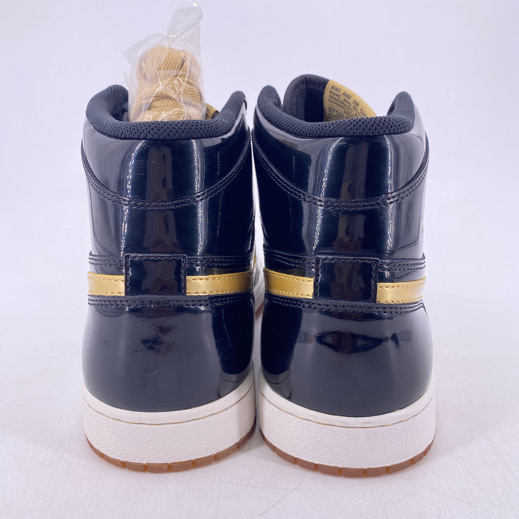 Air Jordan 1 Retro "Black Metallic Gold" 2013 New Size 11.5