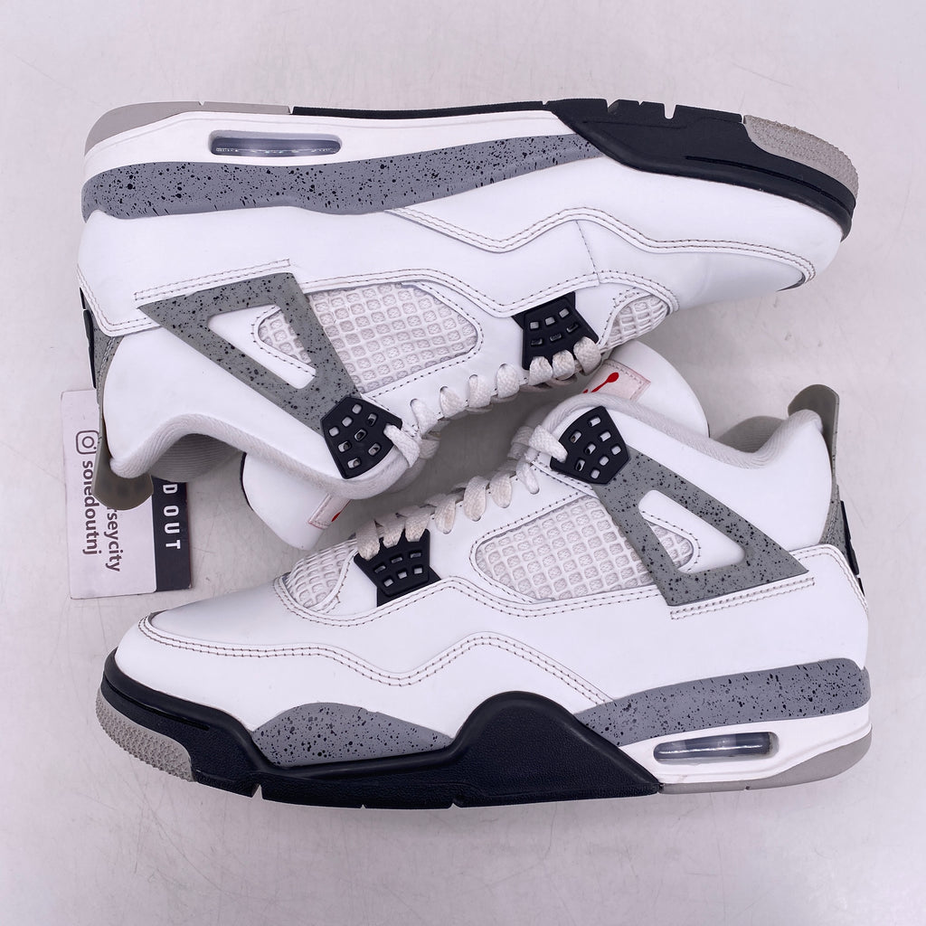 Air Jordan 4 Retro "White Cement" 2025 Used Size 9.5