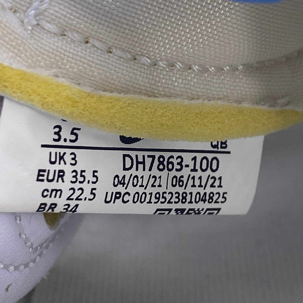 Nike Blazer Low / OW "Ow University Red" 2022 Used Size 3.5