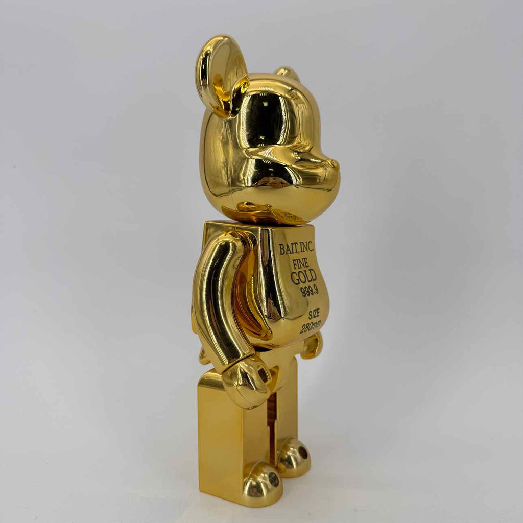 Bearbrick Figure "BAIT" Used Gold Size 400%
