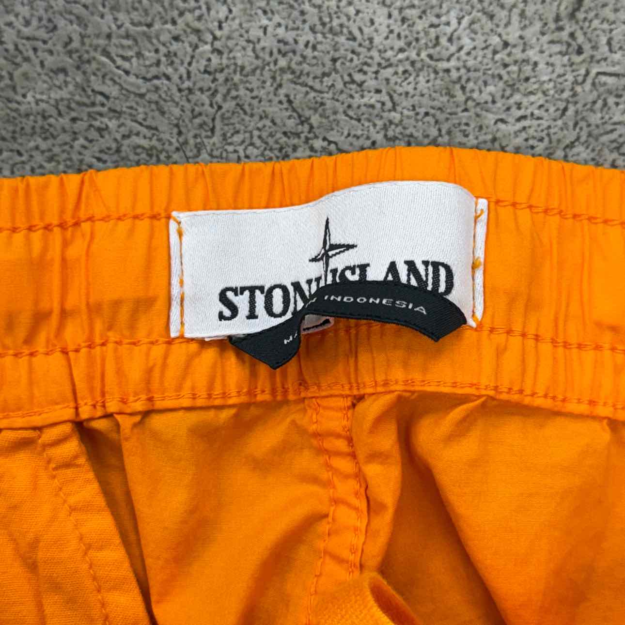 Stone Island Pants &quot;CARGO&quot; Orange New Size 32