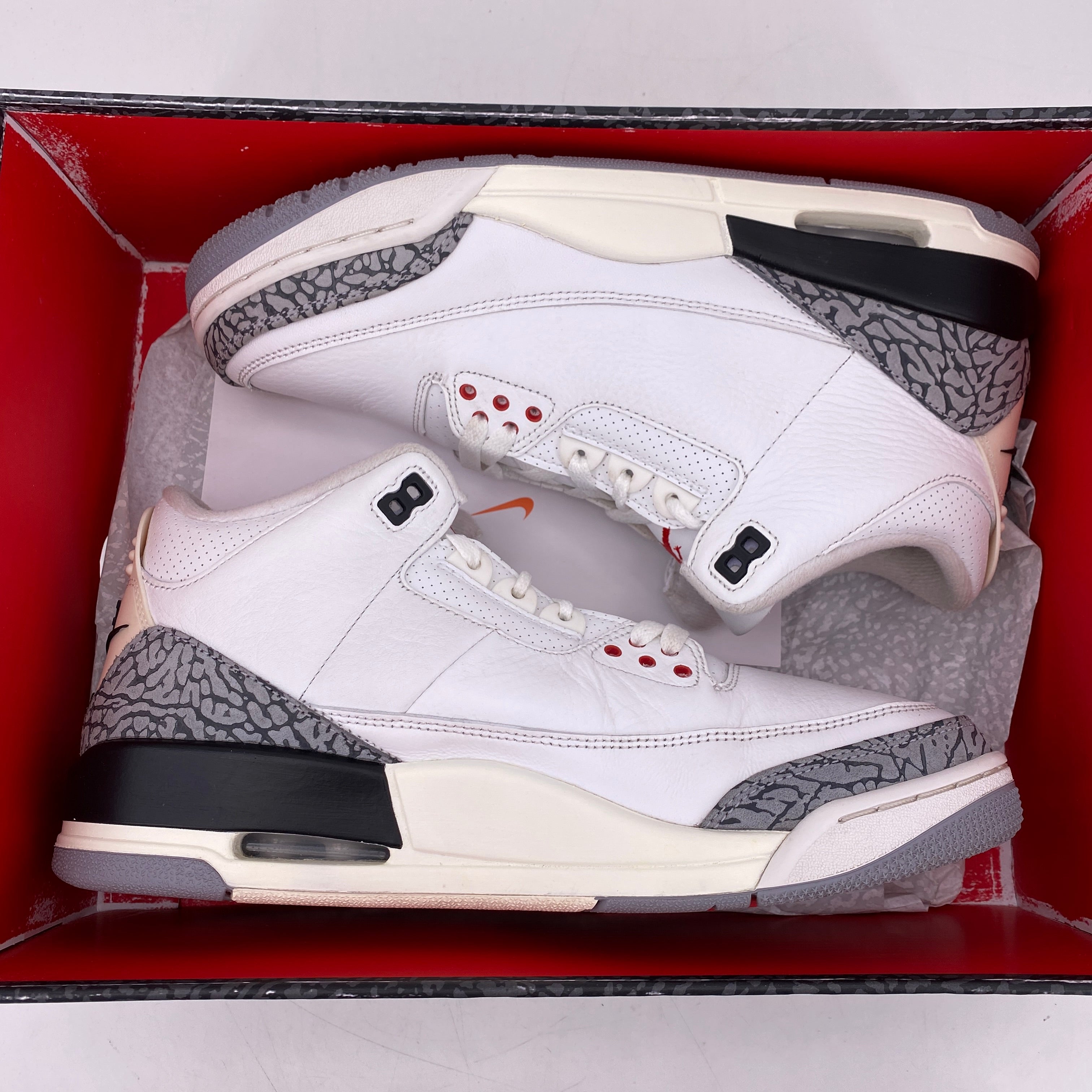 Air Jordan 3 Retro &quot;White Cement Reimagined&quot; 2023 Used Size 10.5