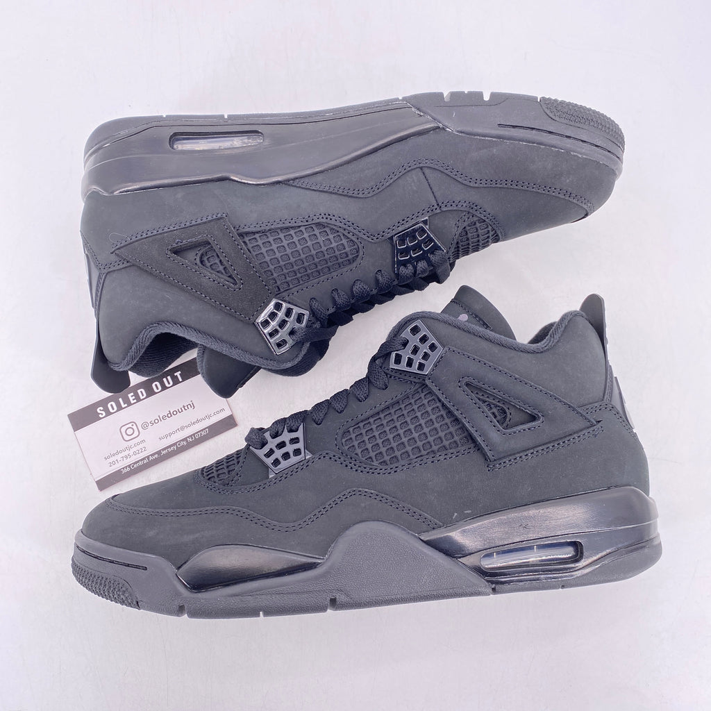 Air Jordan 4 Retro "Black Cat" 2025 New Size 10.5