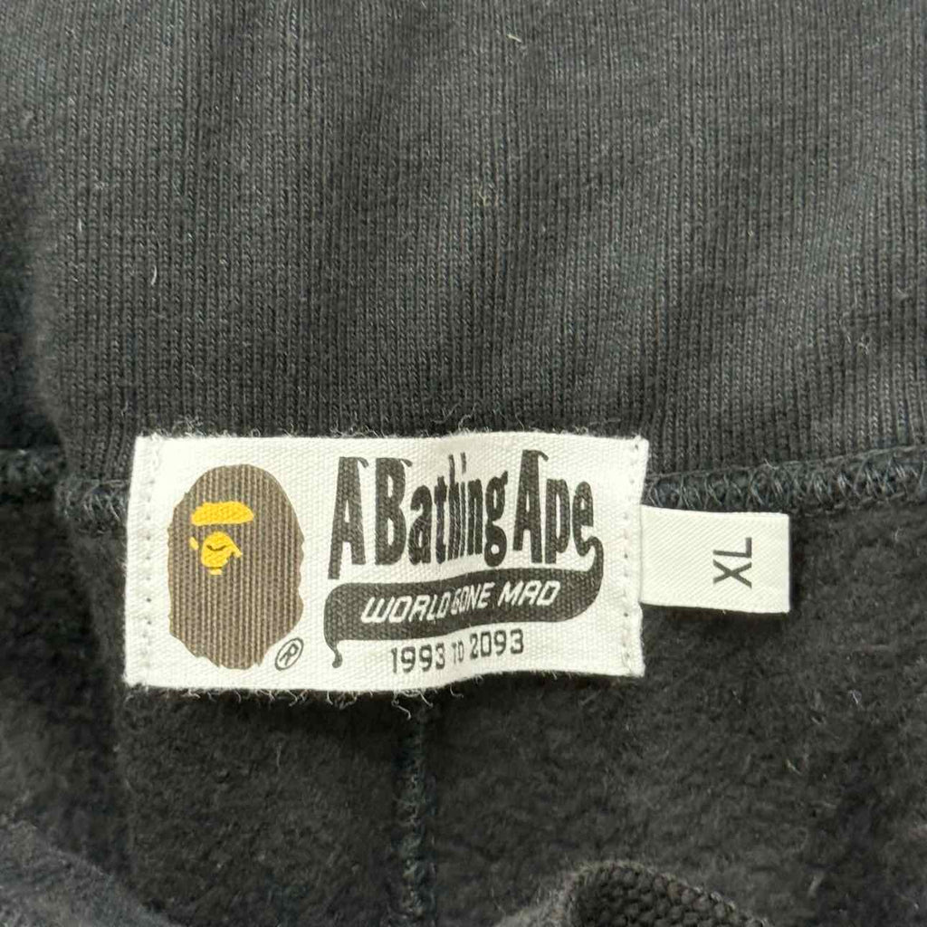 Bape Sweatpants "SHARK" Black Used Size XL Bape