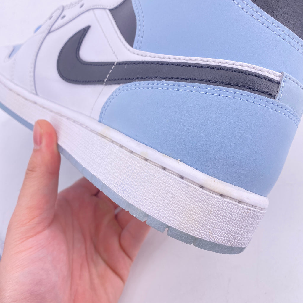 Air Jordan 1 Mid "Ice Blue" 2023 New Size 12.5