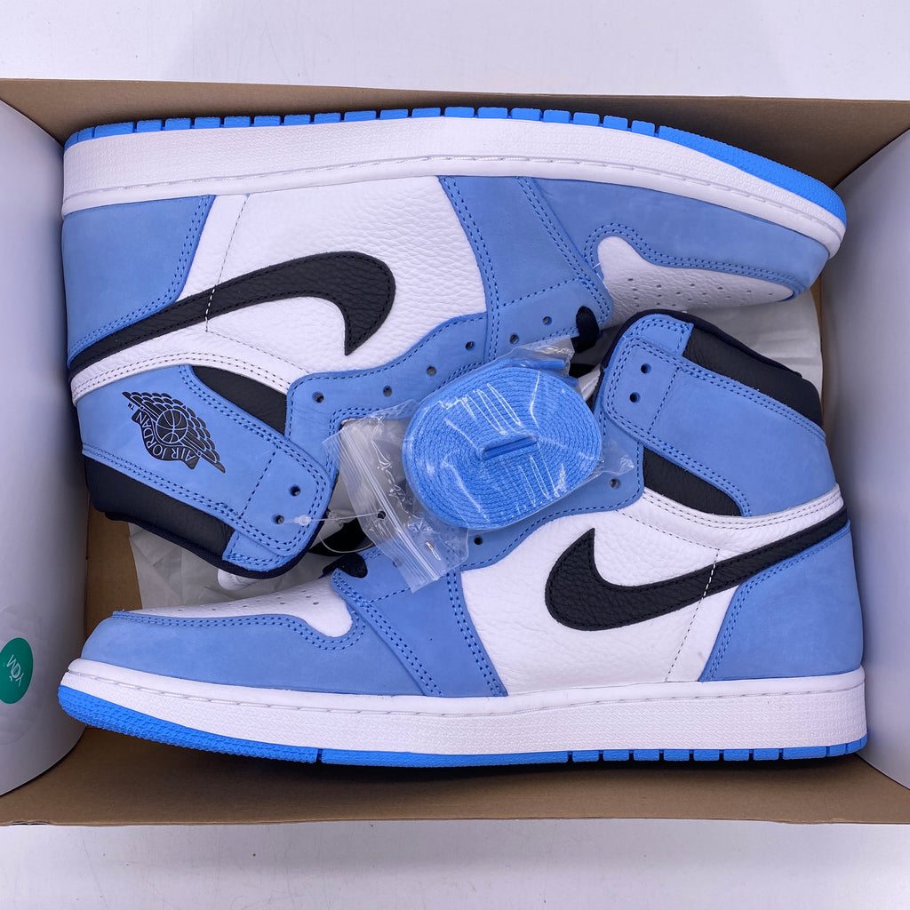 Air Jordan 1 Retro High OG "University Blue" 2021 New Size 13