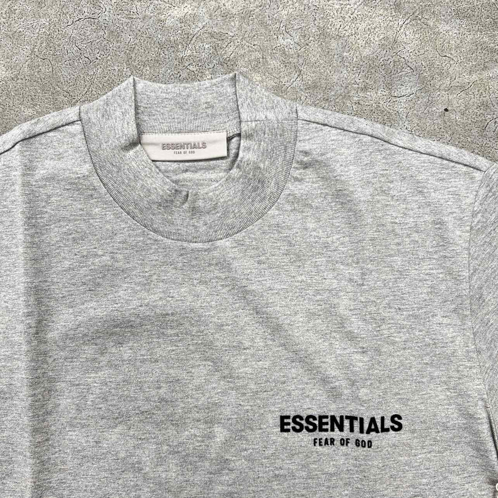 Fear of God T-Shirt "ESSENTIALS 2023" Dark Oatmeal New Size XS