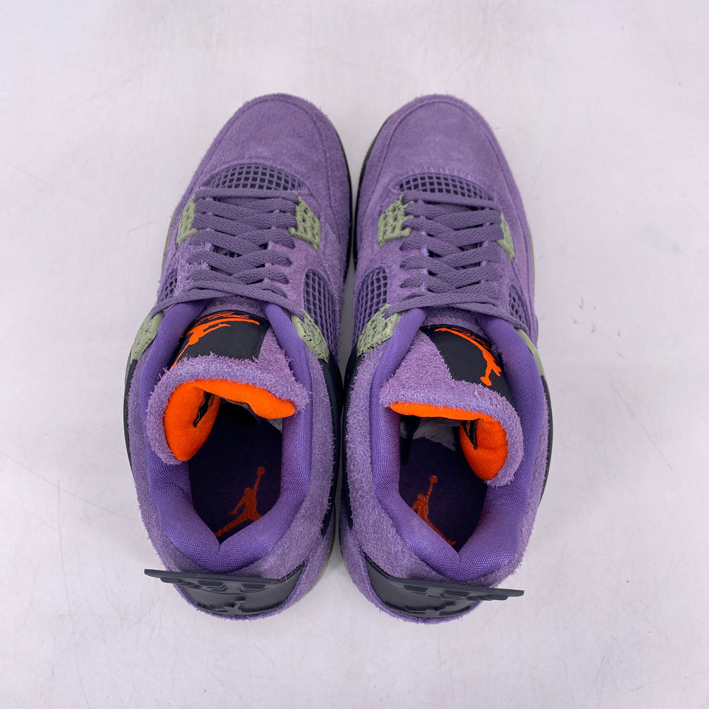 Air Jordan (W) 4 Retro "Canyon Purple" 2022 New Size 10.5W