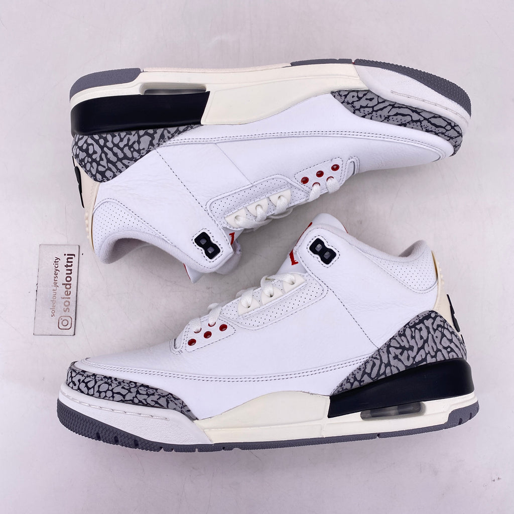 Air Jordan 3 Retro "White Cement Reimagined" 2023 New Size 10