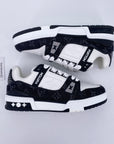 Louis Vuitton Trainer "Black White"  New Size 37.5