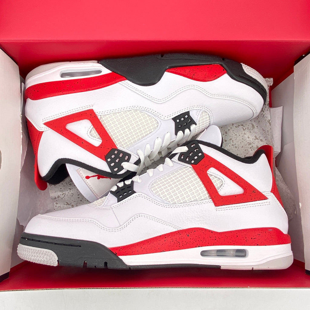 Air Jordan 4 Retro "Red Cement" 2023 New Size 11