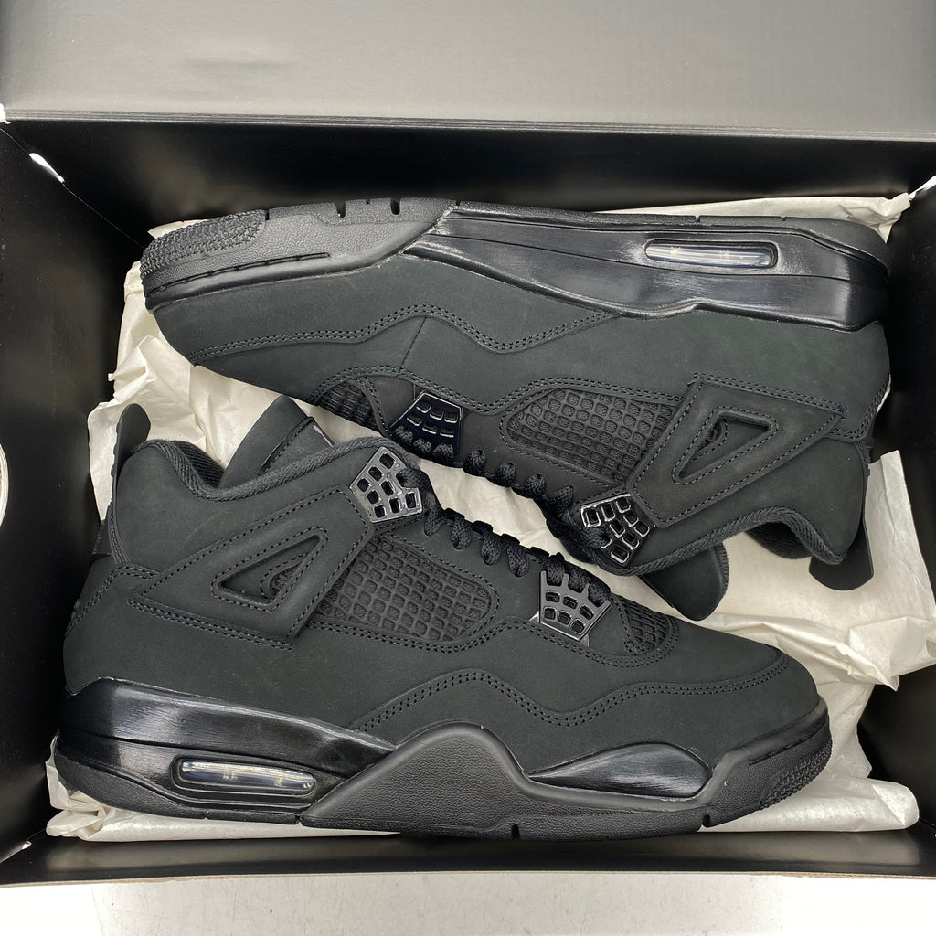 Air Jordan 4 Retro "Black Cat" 2025 New Size 10.5