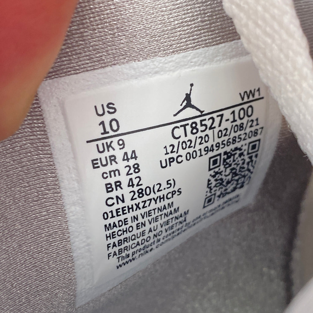 Air Jordan 4 Retro "White Oreo" 2021 New Size 10