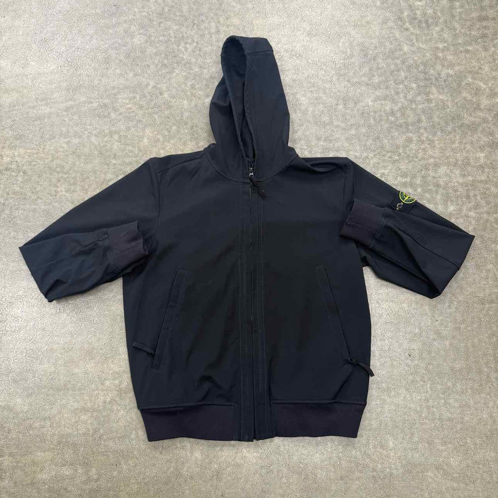 Stone Island Jacket "PATCH LOGO" Black Used Size 2XL
