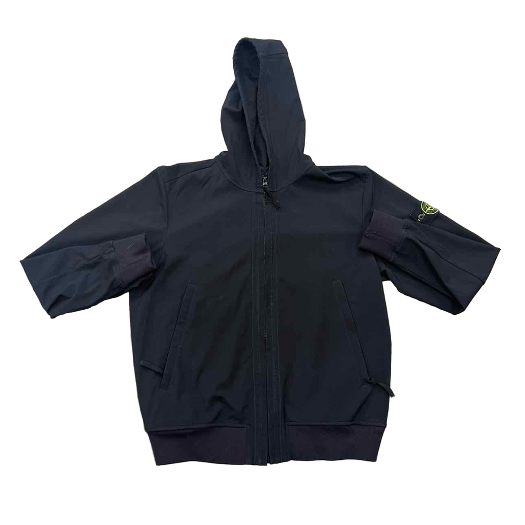 Stone Island Jacket "PATCH LOGO" Black Used Size 2XL