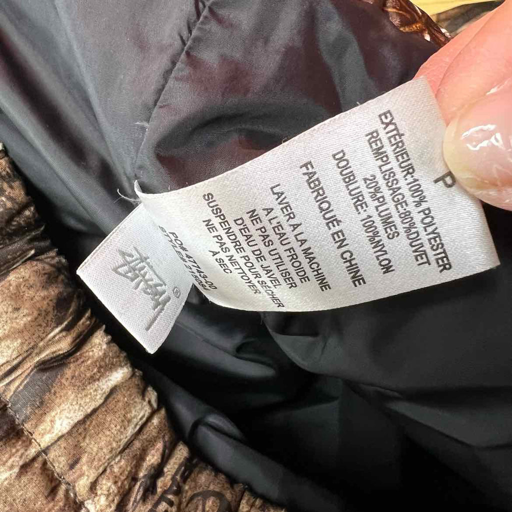 Stussy Jacket "REAL TREE CAMO" Camo Used Size S