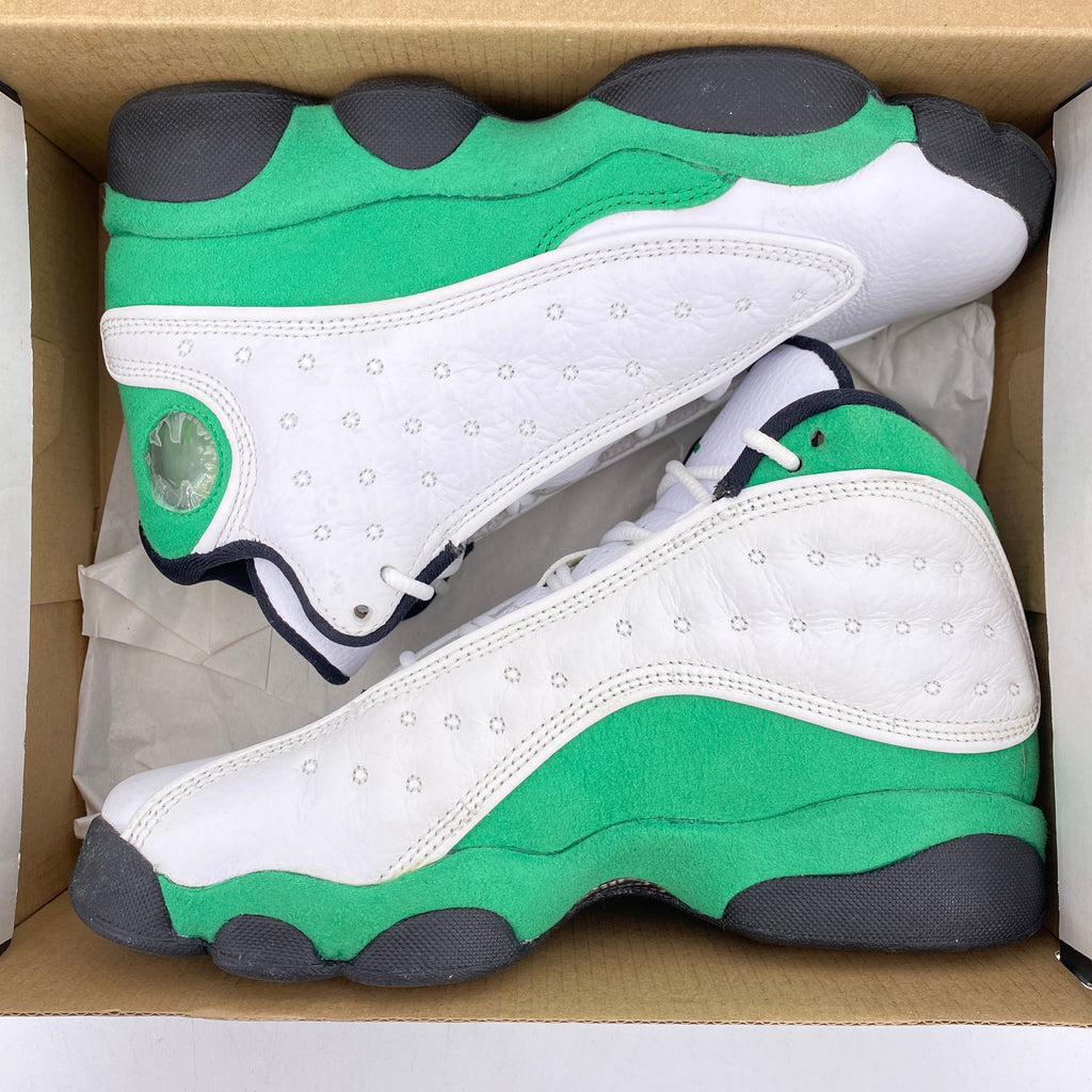 Air Jordan (GS) 13 Retro "White Lucky Green" 2020 Used Size 4Y