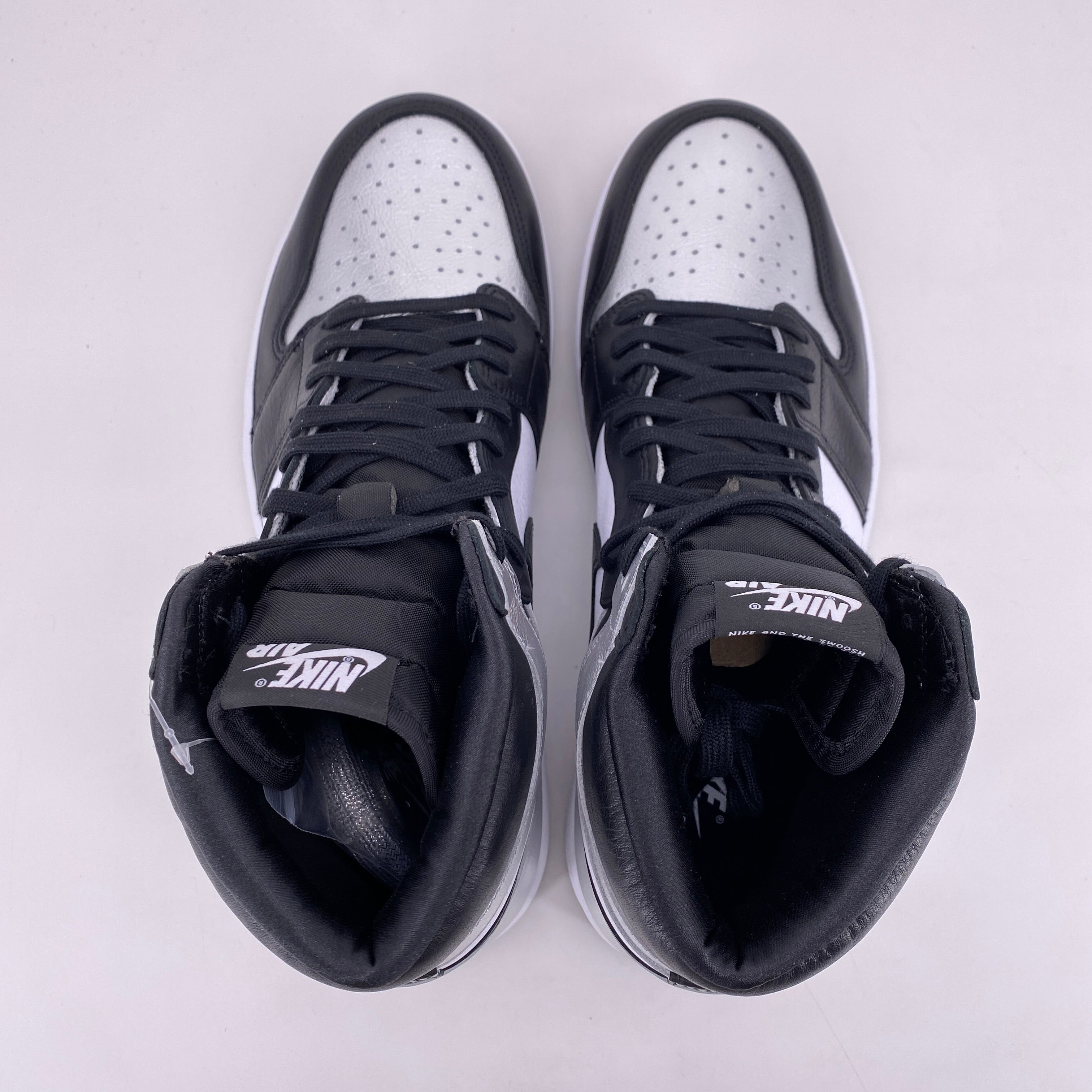 Air Jordan (W) 1 Retro High OG "Silver Toe" 2021 New Size 11.5W