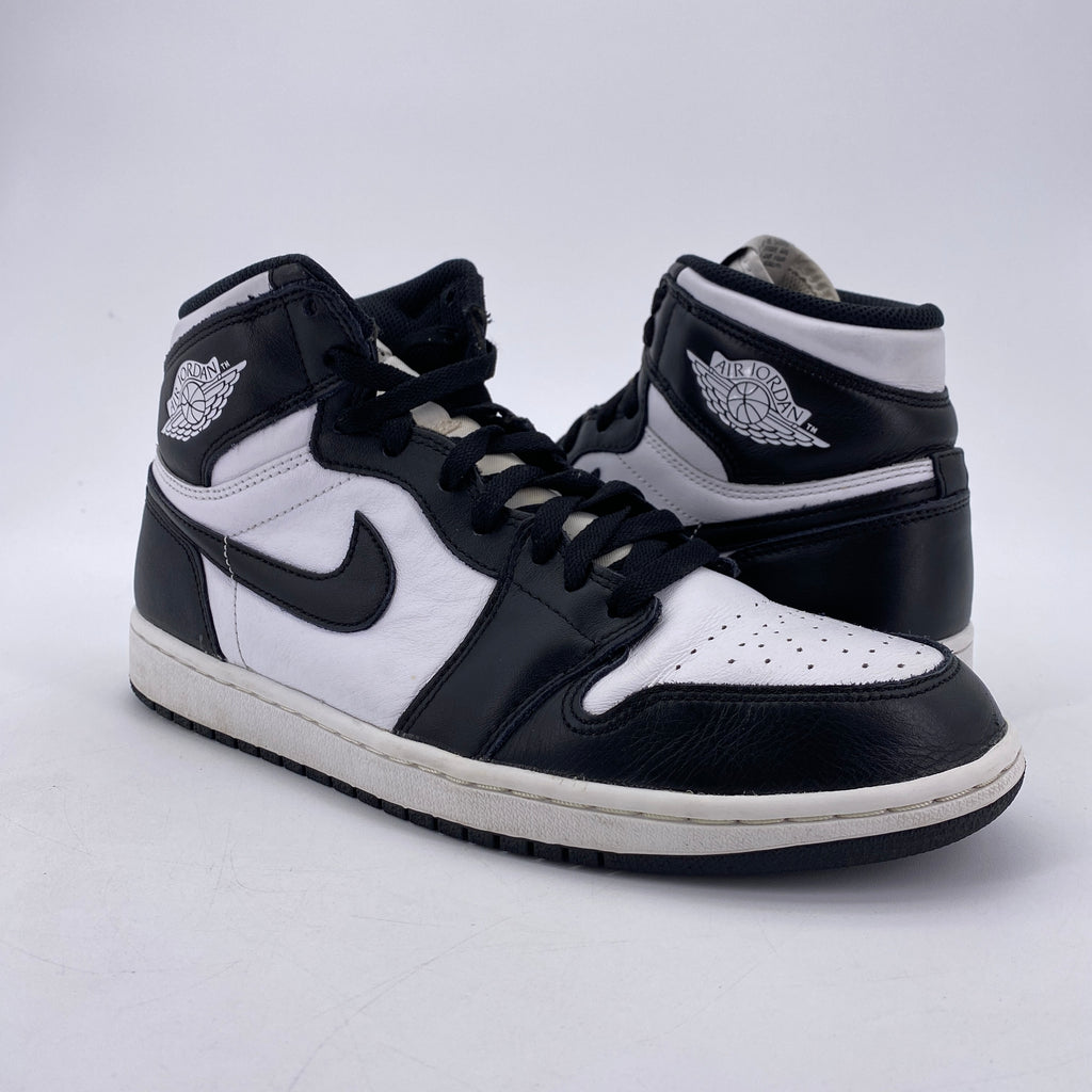 Air Jordan 1 Retro High OG "Black White" 2014 Used Size 10