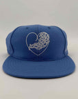 Chrome Hearts Fitted Hat "VINE HEART" New Blue Size 7 1/4