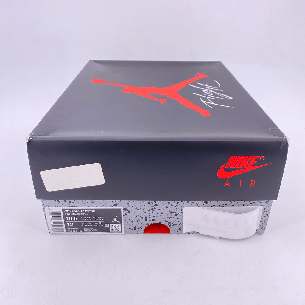 Air Jordan 4 Retro "White Cement" 2025 New Size 10.5
