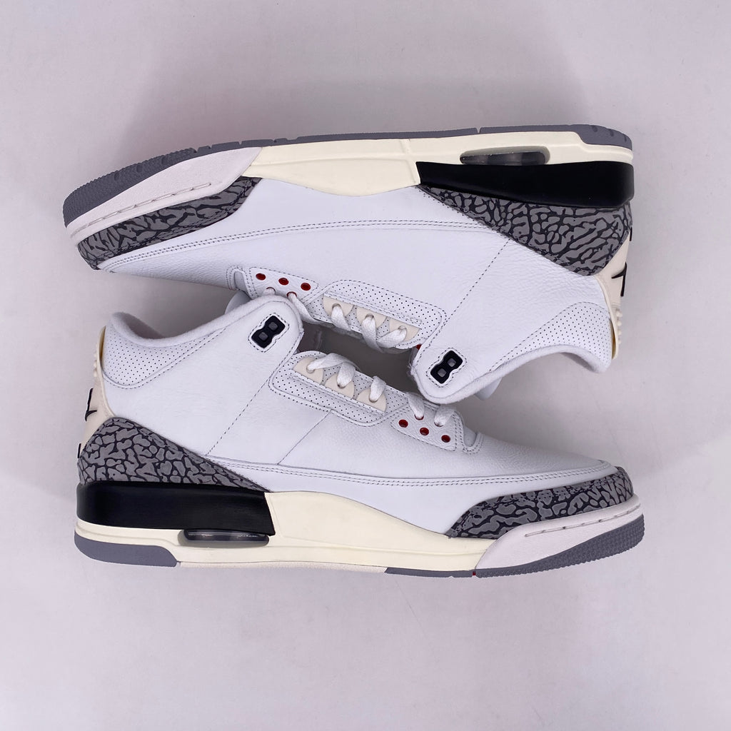 Air Jordan 3 Retro "White Cement" 2023 New Size 14