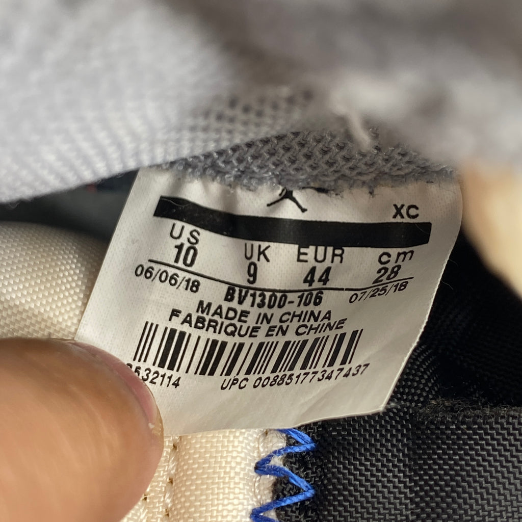 Air Jordan 1 Retro High OG "Union Black Toe" 2018 Used Size 10