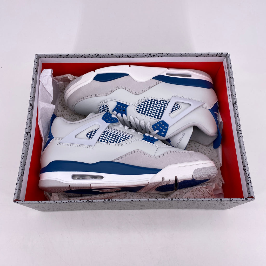 Air Jordan 4 Retro "Military Blue" 2024 New Size 12