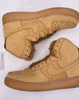 Nike Air Force 1 High "Wheat" 2015 Used Size 9.5