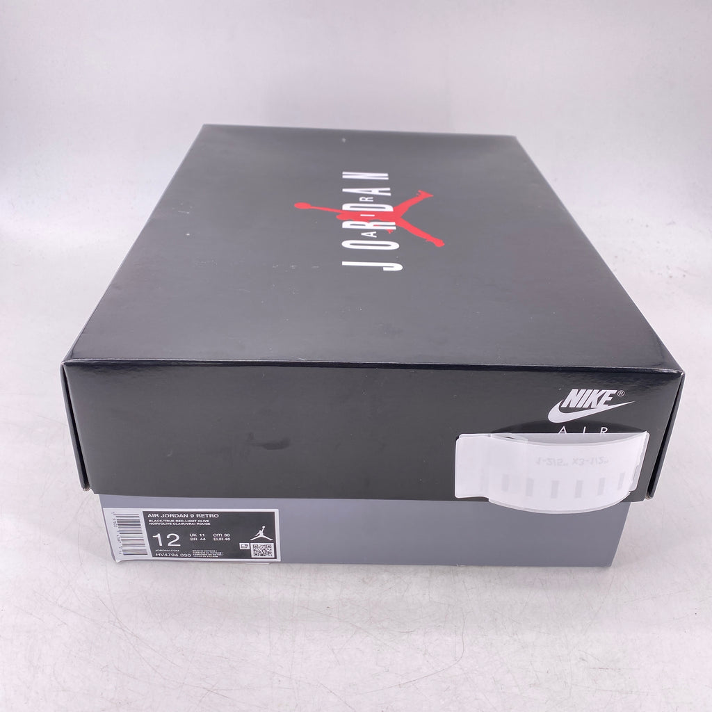 Air Jordan 9 Retro "Olive" 2024 New Size 12