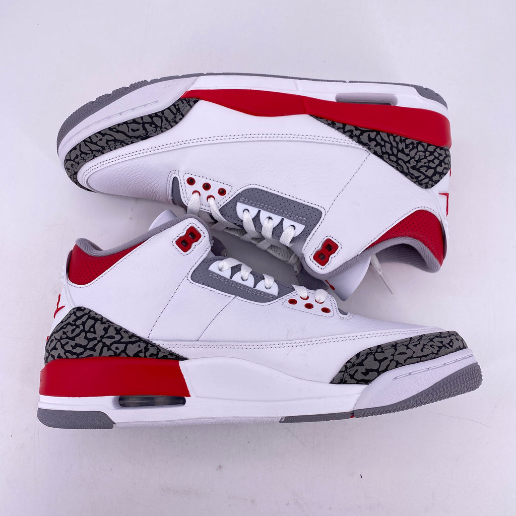 Air Jordan 3 Retro "Fire Red" 2022 New Size 10.5