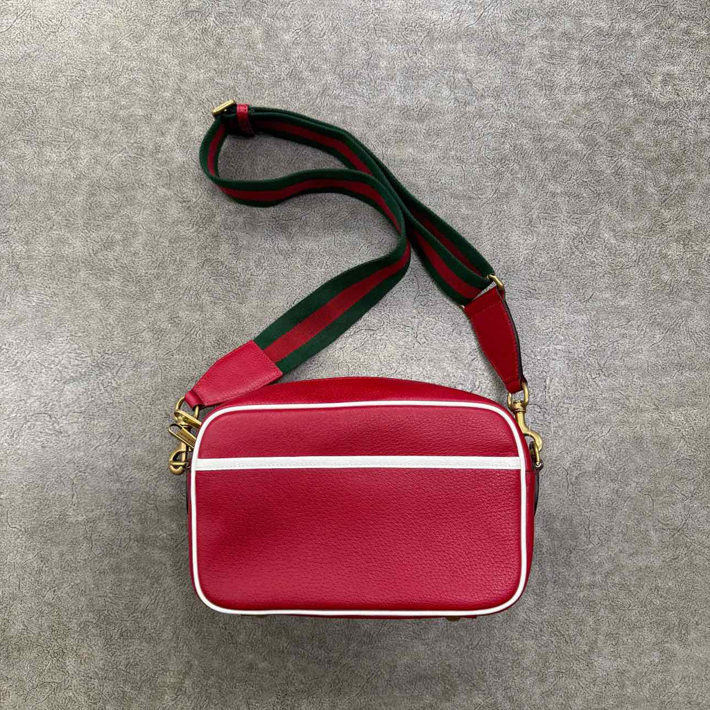 Gucci Shoulder Bag "ADIDAS" New Red