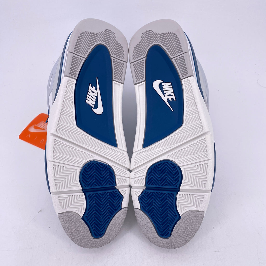 Air Jordan 4 Retro "Military Blue" 2024 New Size 13