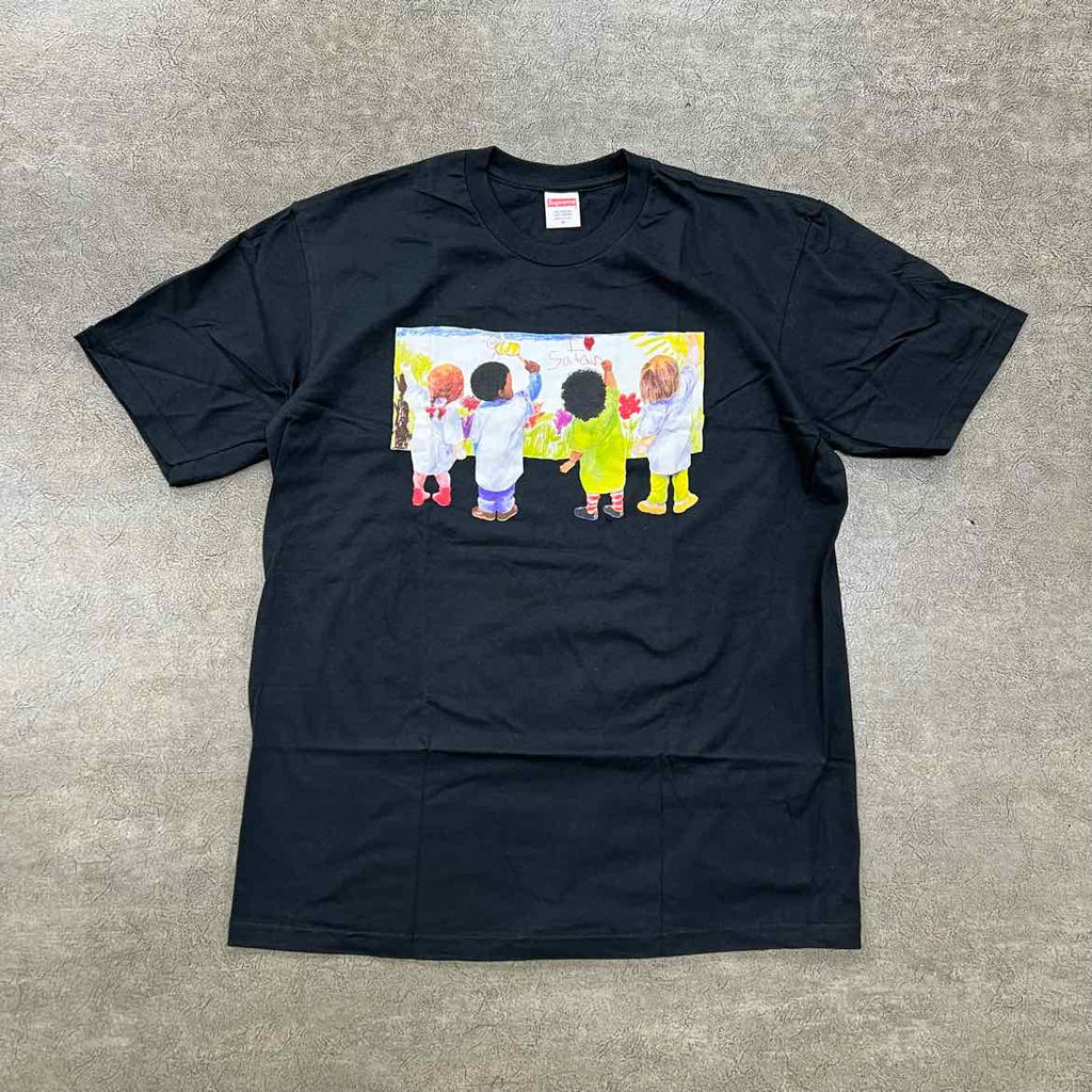Supreme T-Shirt "KIDS" Black New Size M