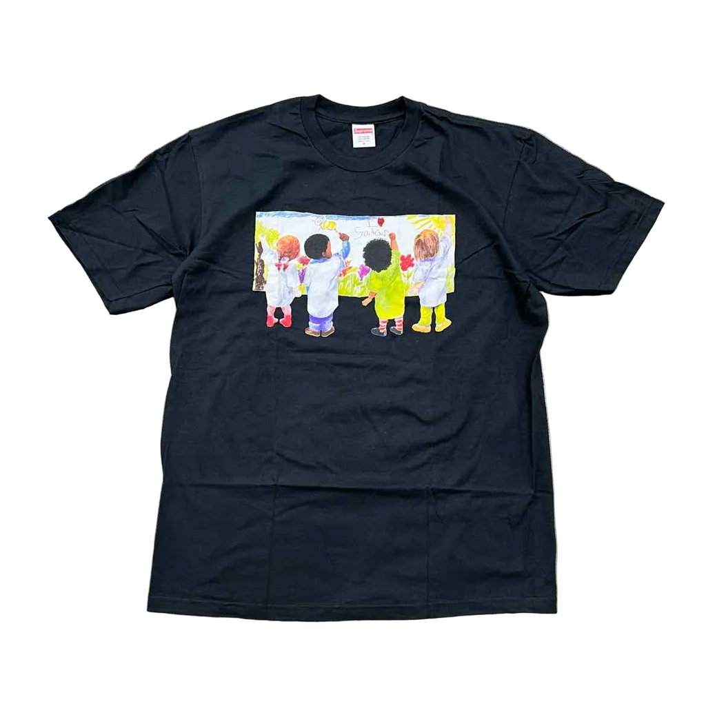 Supreme T-Shirt "KIDS" Black New Size M