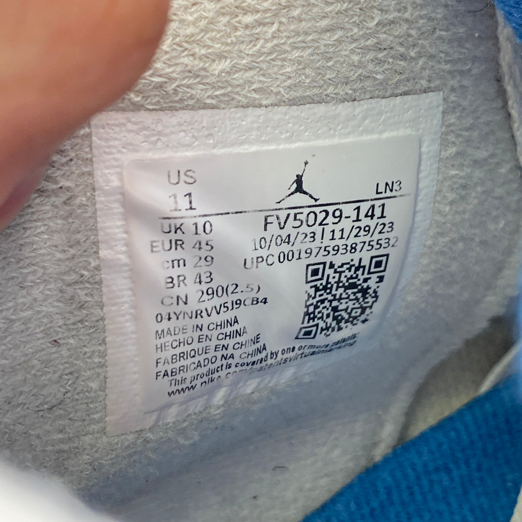 Air Jordan 4 Retro "Military Blue" 2024 Used Size 11