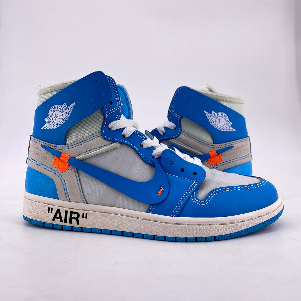 Air Jordan 1 Retro High OG "Off White Unc" 2018 Used Size 7