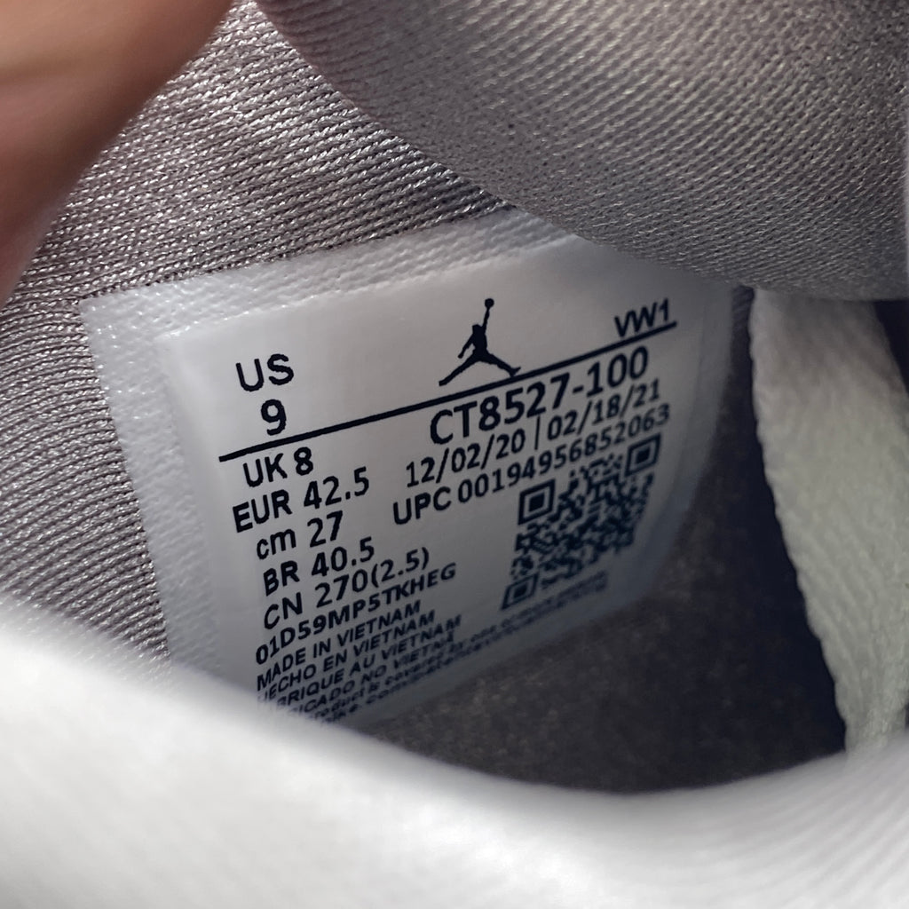 Air Jordan 4 Retro "White Oreo" 2020 New Size 9